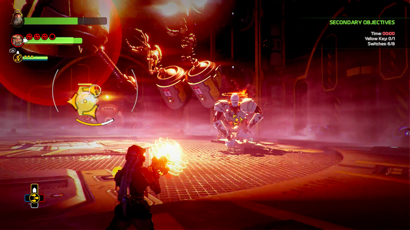 Putting the new split-shot to use to target two enemies at once.